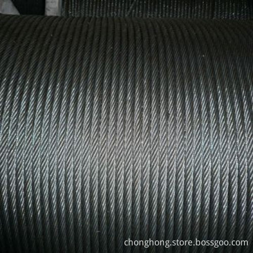 Hot Dipped Steel Wire Rope, DIN, GB, EN, BS, MIL-W-410E, ASTM, JIS and More Standards